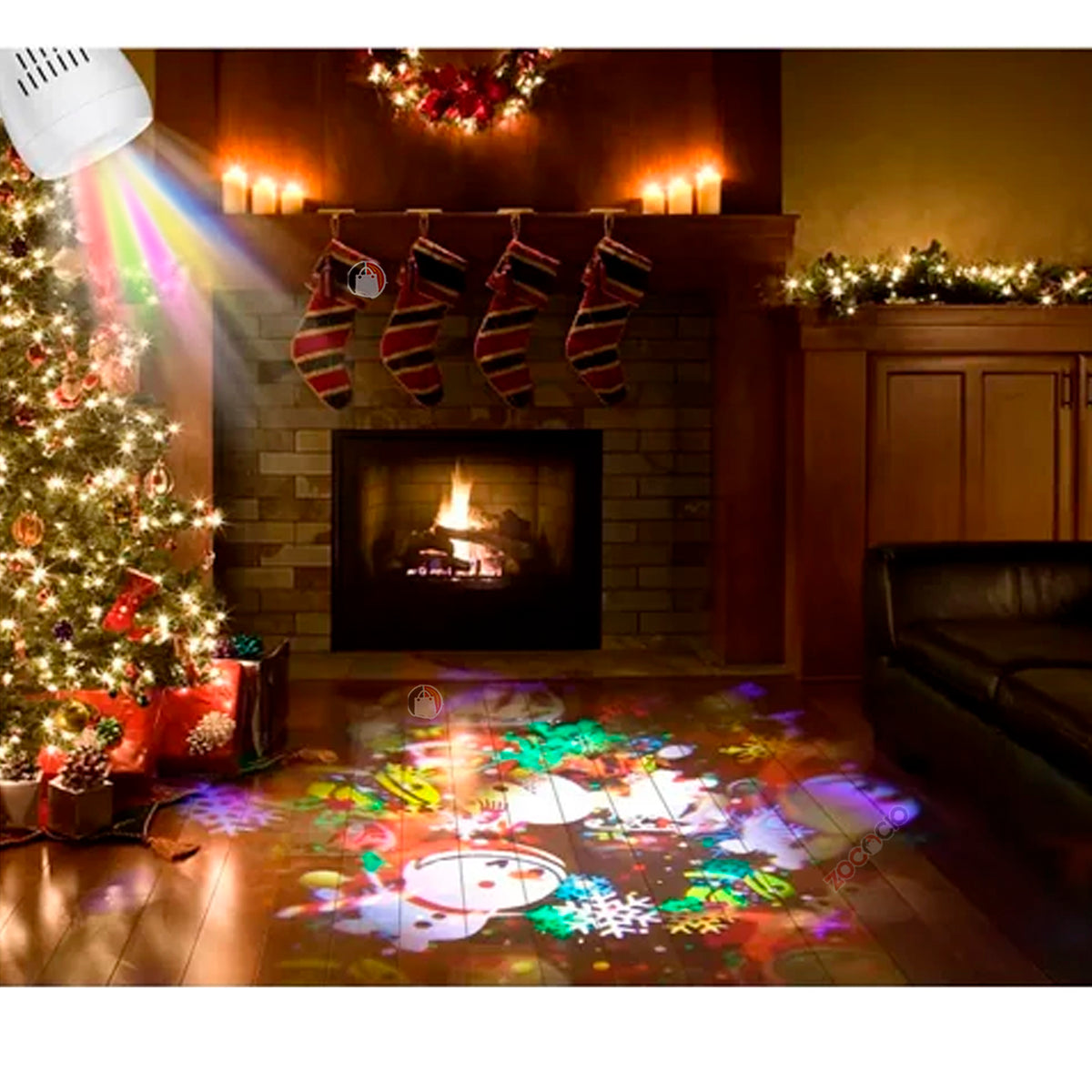 M Proyector De Figuras Led Navideñas